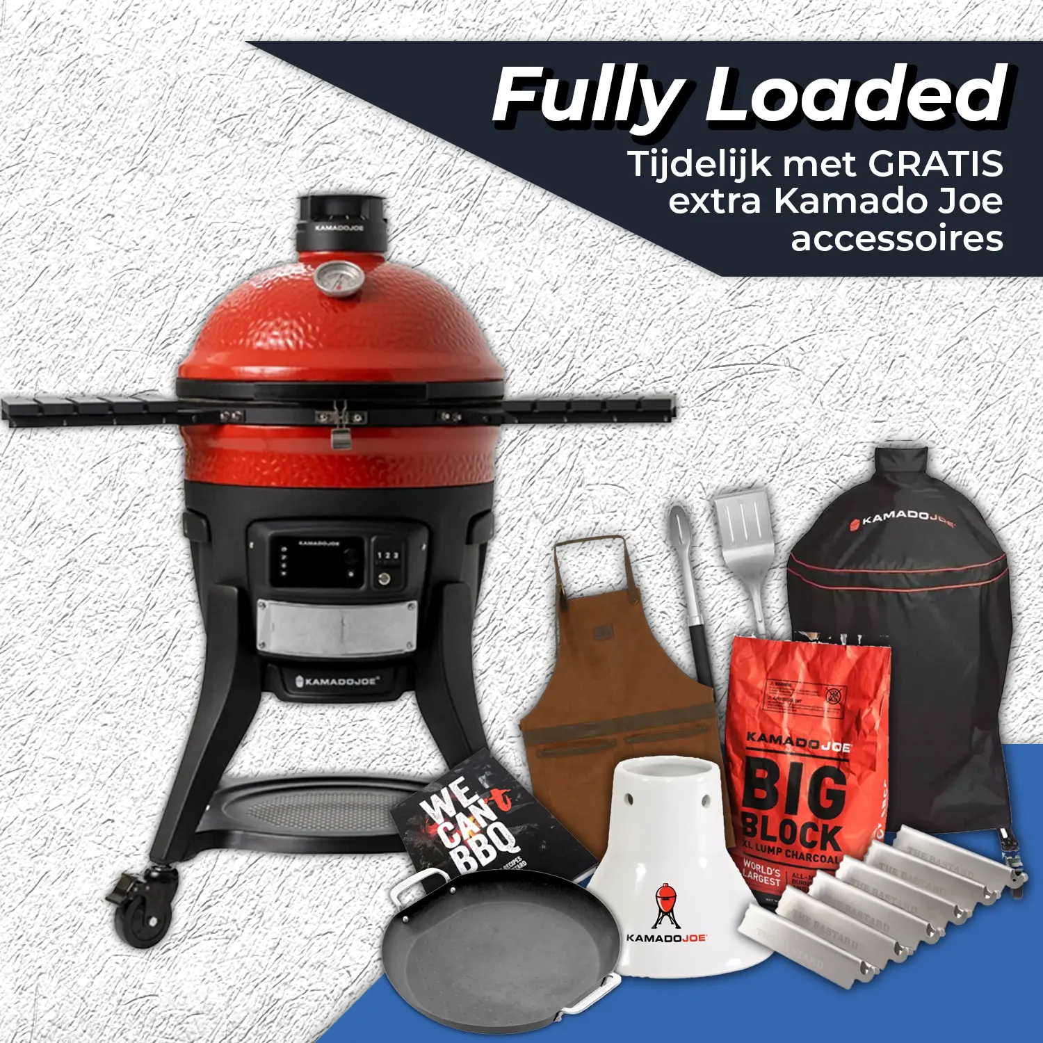 Kamado Joe Konnected Joe International Fully Loaded