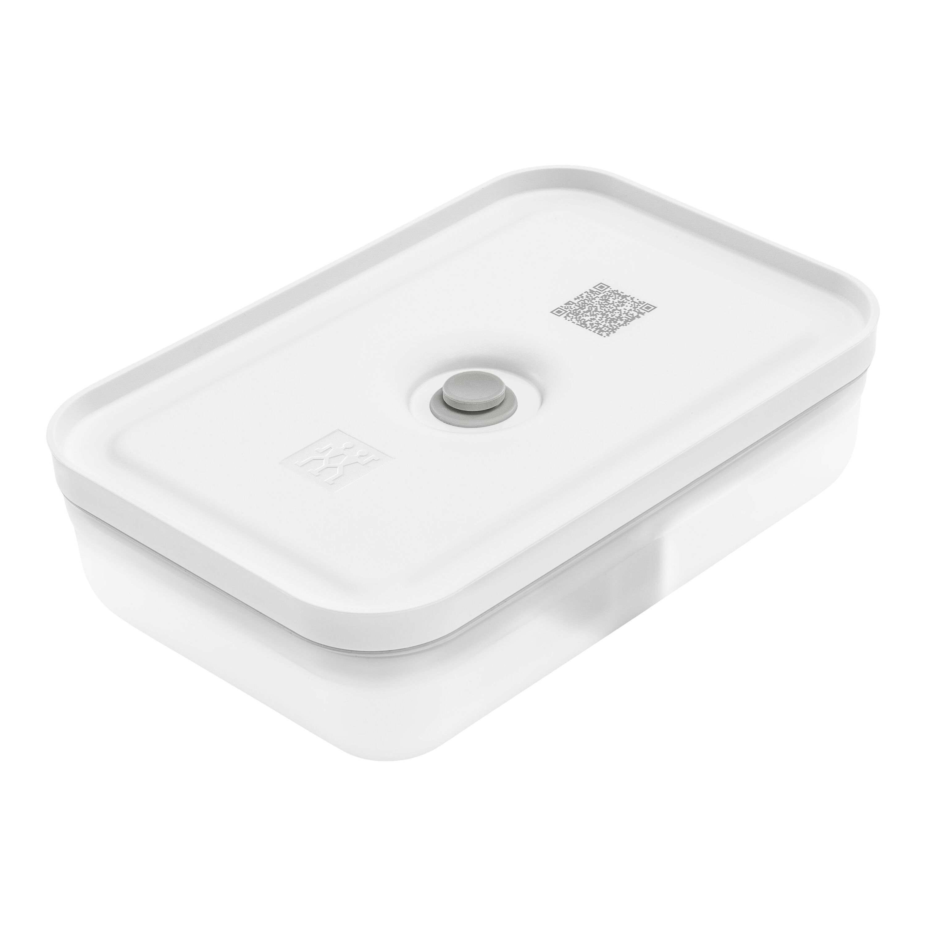ZWILLING Fresh&Save Vacuüm brooddoos L plat, Kunststof, semitransparant-Grijs - Fresh&Save - 
