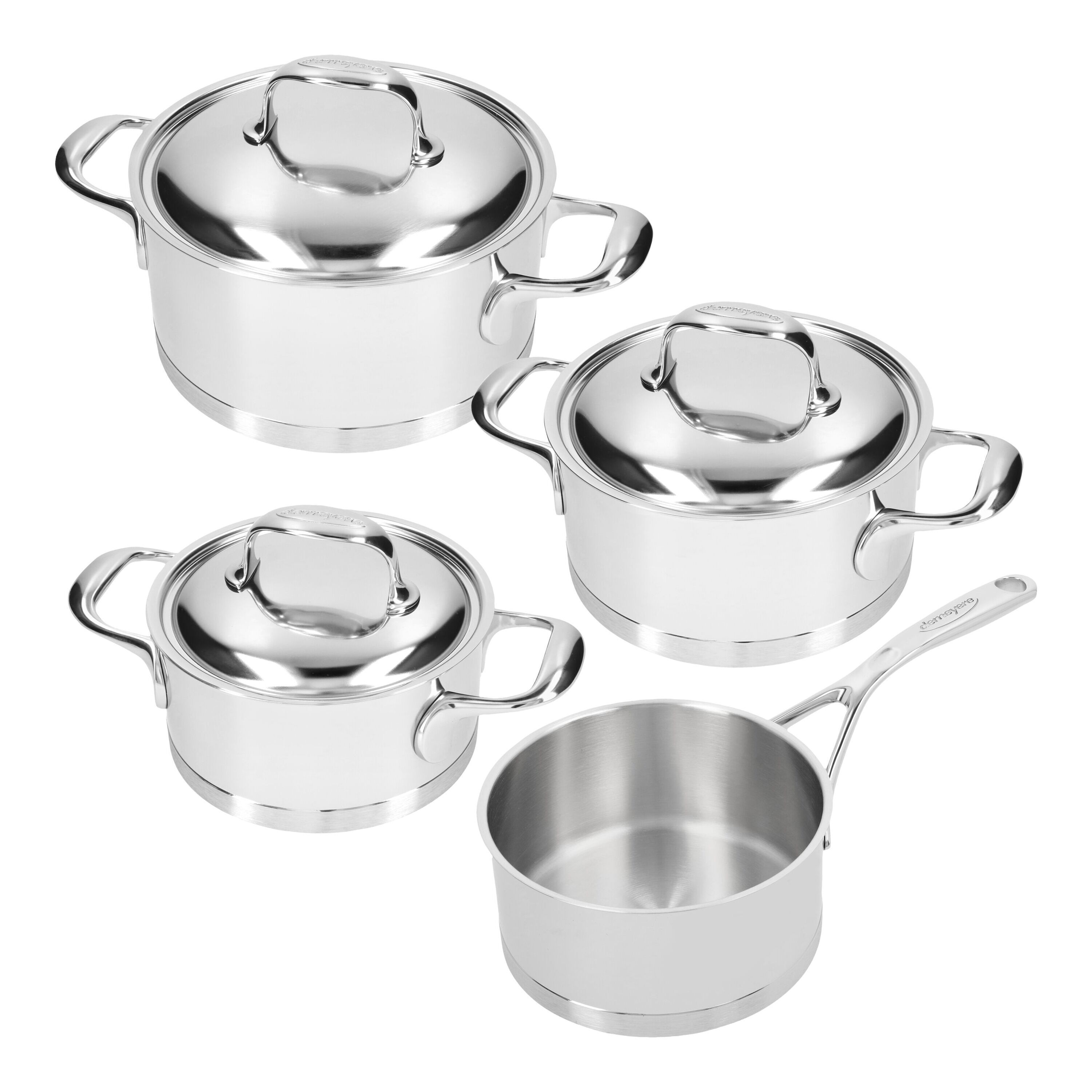 Demeyere Atlantis 7 Pannenset, 4-delig - Atlantis 7 - 