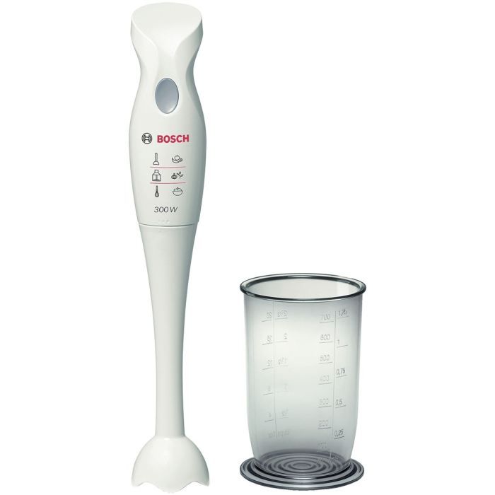 Bosch Staafmixer -  MSM6B150 - Wit - 300 W - Turbo