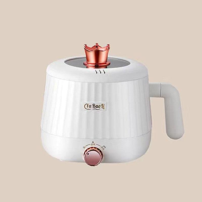 Factory Discount Outlet Elektrisch fornuis Multifunctioneel elektrisch fornuis Huishouden Studentenslaapzaal Fornuis Mini Gekookte Noedels Instant Noedels Pot geel