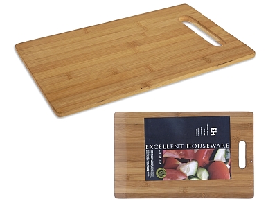 Home & Styling Snijplank bamboe 30x20x1cm