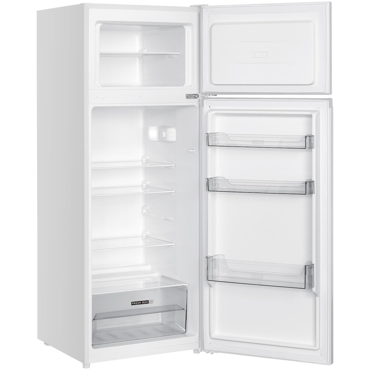 Whirlpool W55T0 413W Koel-vriescombinatie Wit