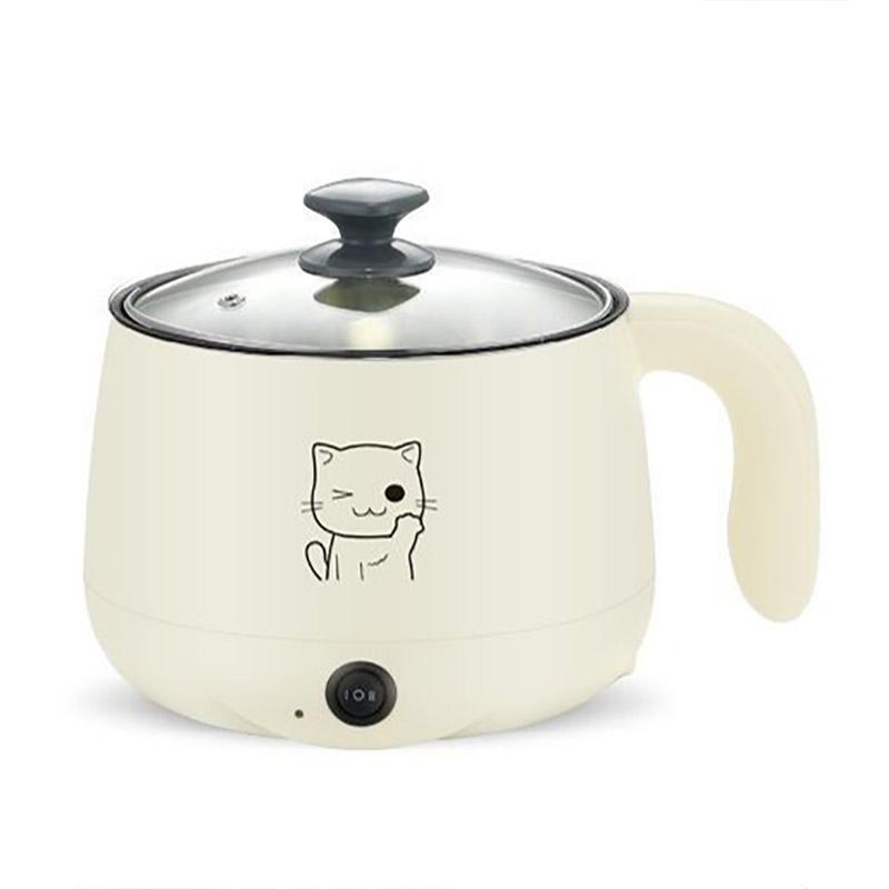 Factory Discount Outlet Multifunctionele Pot Thuis Slaapzaal Slaapkamer Artefact Noodle Kookpot Kleine Mini Elektrische Pot Elektrische Kookpot