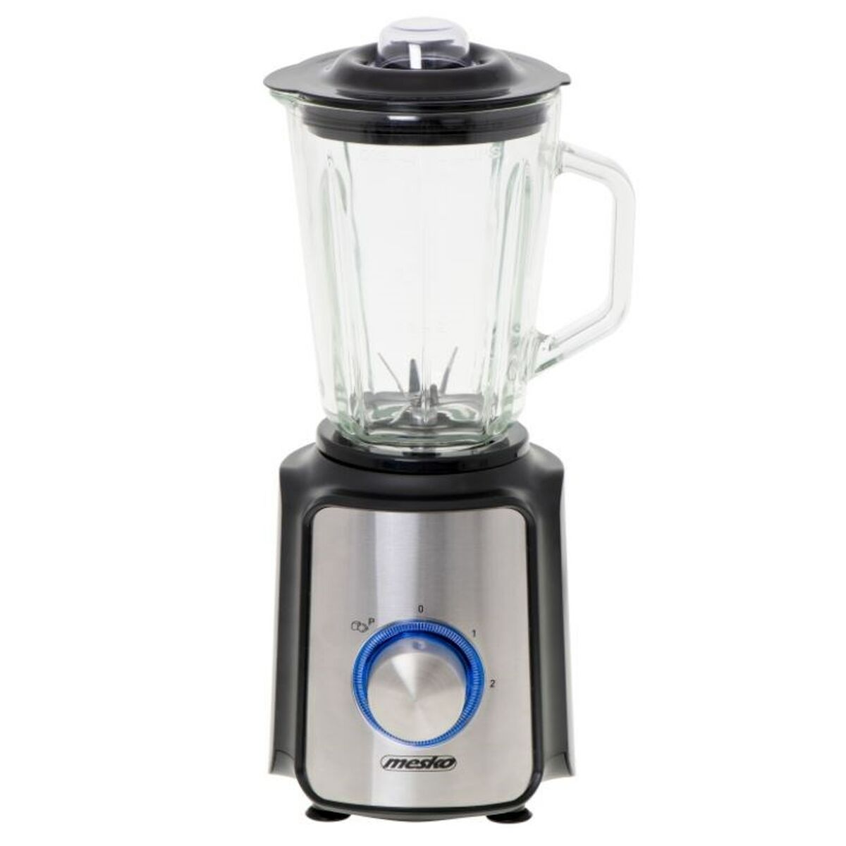 HomeTech Cup Blender Adler MS 4080 Black Steel 600 W 1,5 L