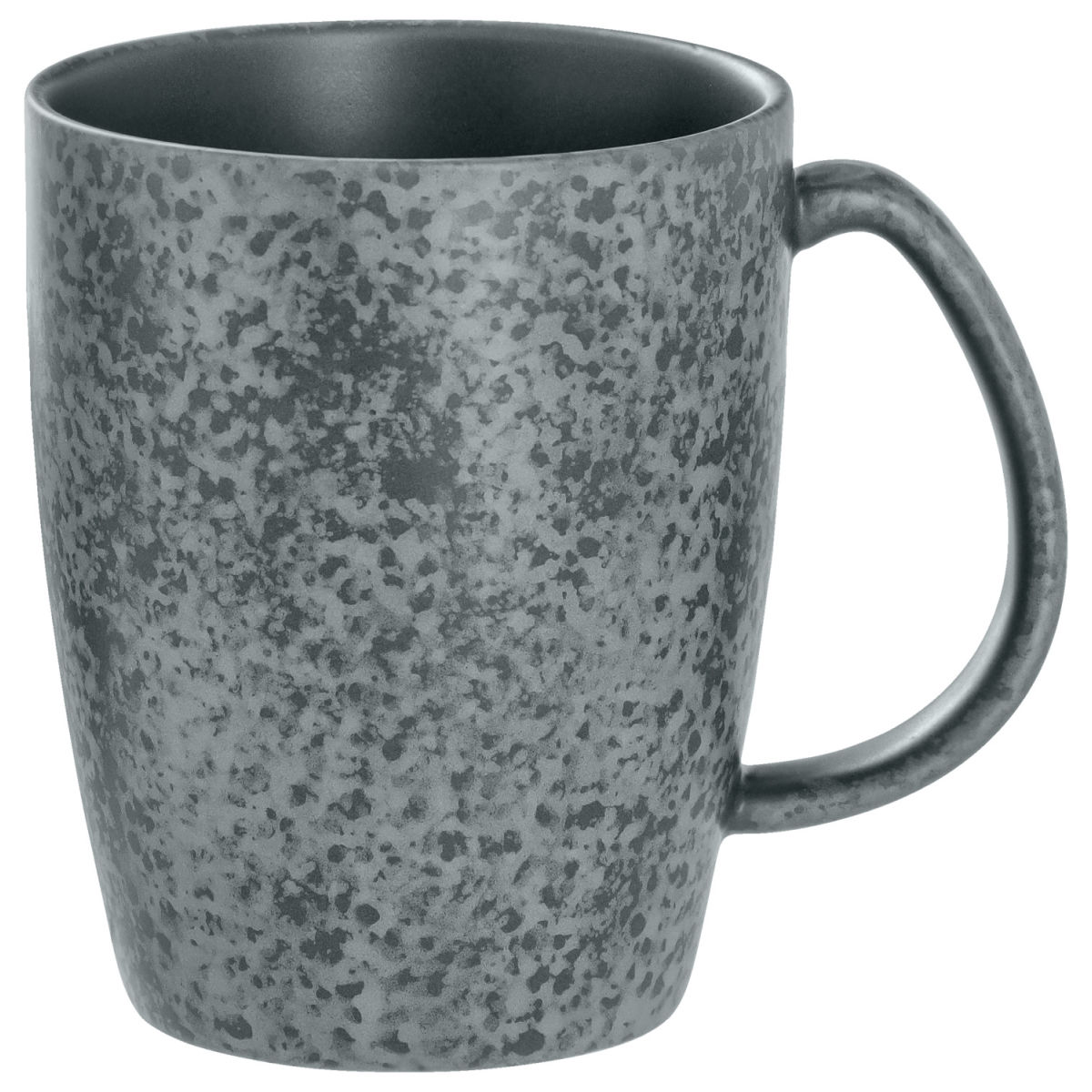 Vega kopje Arona; 400ml, 8.5x10.5 cm (ØxH); antraciet; 4 stuk / verpakking
