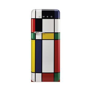Smeg FAB28RDMC6 Standk&uuml;hlschrank mit Gefrierfach multi color
