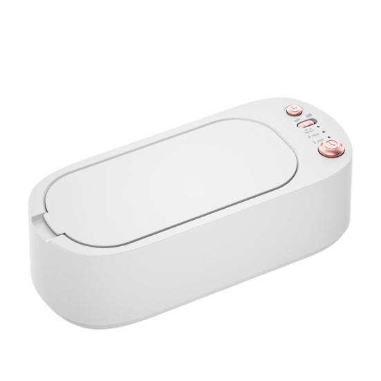 SUNJOY HOUSE 1 Set 400ML Reinigingsmachine Efficiënte Sieradenreiniger voor Brillen Ring Oorbel Kettingen Horlogeband wit