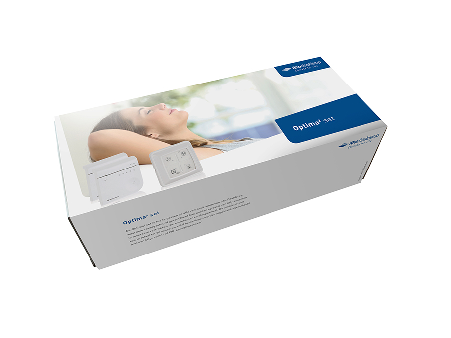 ITHO DAALDEROP Optima2-set, RFT Auto bediening, 2 CO2-sensoren