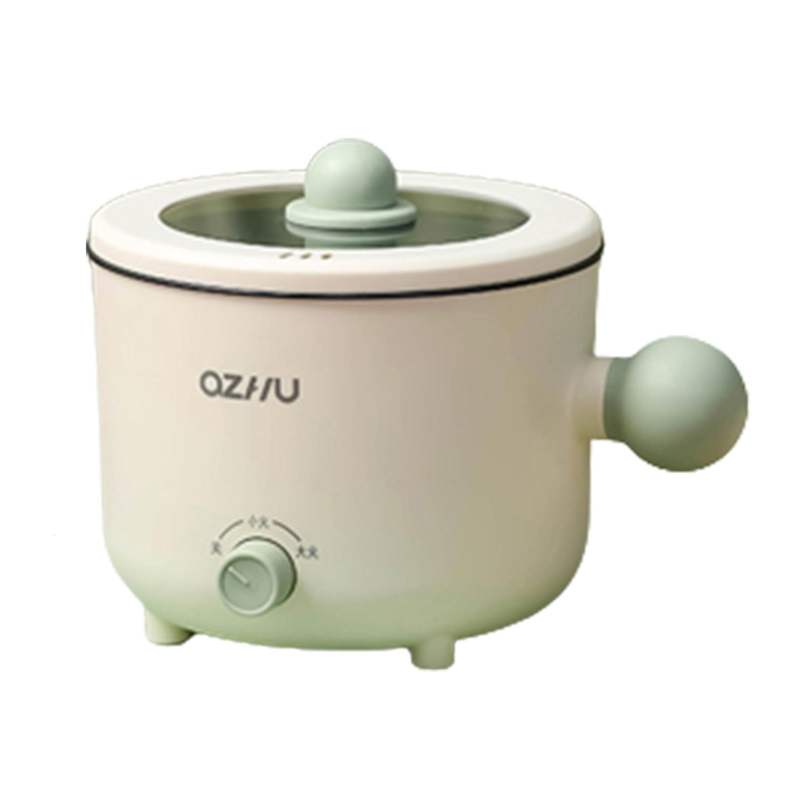 Elegant Living House Elektrische potten Antiaanbaklaag Droog 2 versnellingen Roestvrij staal Multifunctionele elektrische koekenpan voor pastasoep Havermoutpap Ramen