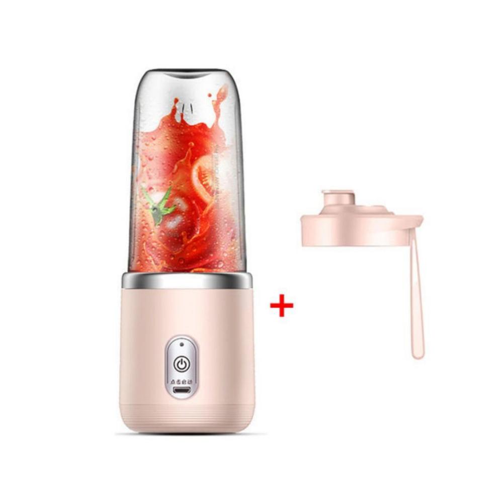VITA Dogdog Smartwear Draagbare Keuken 400 ml Elektrische Juicer 6 Bladen Vruchtensap Cup USB Oplaadbare Automatische Kleine Juicer Smoothie Blender Machine Voedsel roze