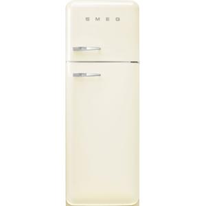 Smeg FAB30RCR6 Standk&uuml;hlschrank mit Gefrierraum creme