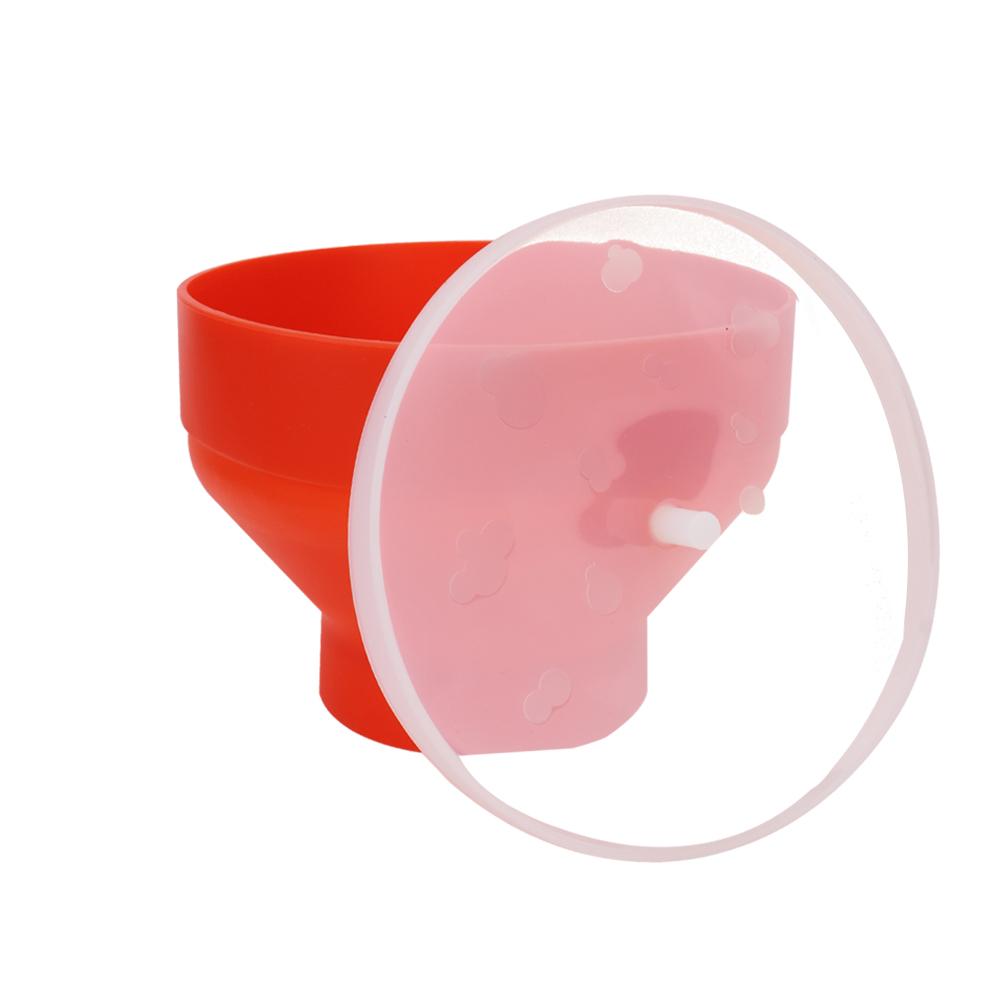 HOME LOVER DIY Popcorn Maker Magnetron Popcorn Kom Emmer Hoge kwaliteit Keuken Gemakkelijk gereedschap Chips Fruitschaal Siliconen met deksel