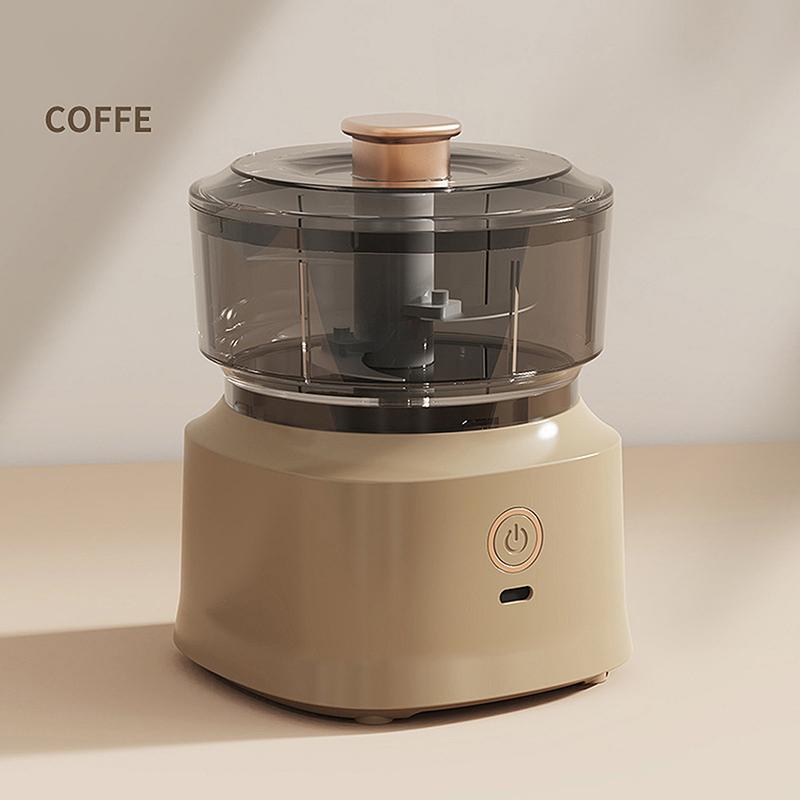 Pastries Mini draadloze elektrische knoflookpers, dubbele functie, knoflookpuree, 350 ml, USB-oplaadbare keukenvoedselversnipperaar, vleesmolen, groente koffie