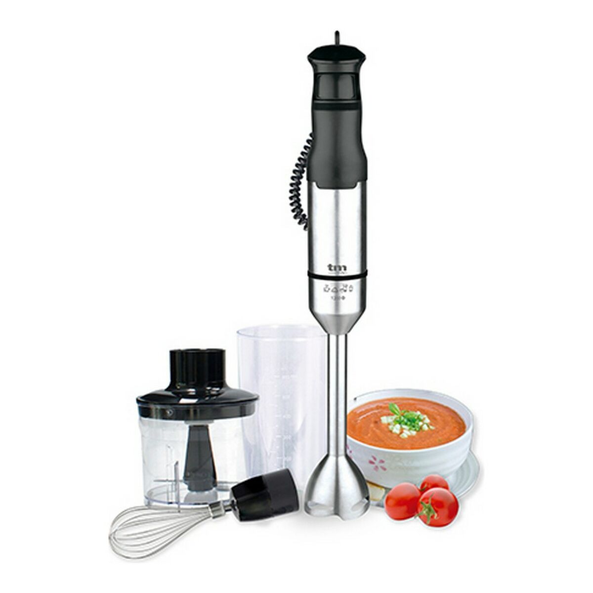 HomeTech Hand-held Blender TM Electron Stainless steel 1200 W