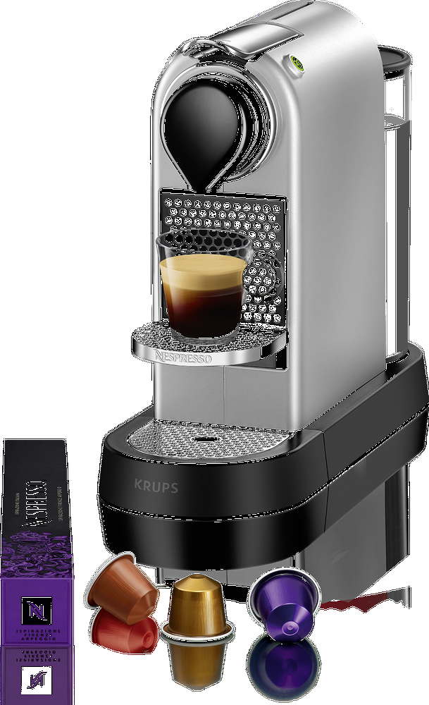 Krups Nespresso Original CitiZ Refresh - Zilver | Capsulemachines | 3700342440454