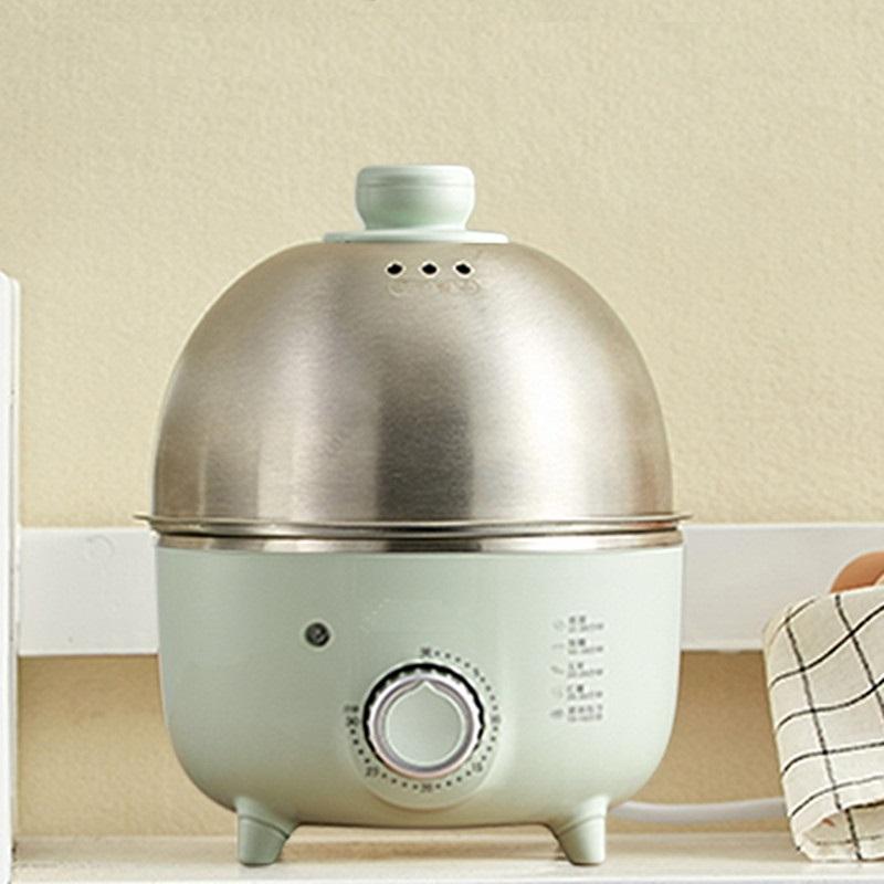 Wrigley's 220v Elektrische Eierkoker Roestvrijstalen Mini Voedsel Stoomkoker Kookpot Machine Huishoudelijke Eierkoker Machine Multi Cooker 220