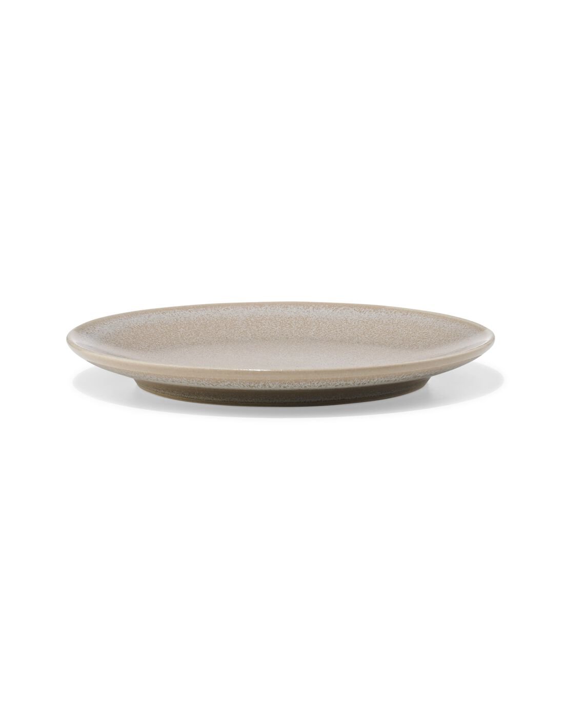 HEMA Taartbord Ø16cm Monaco Reactief Glazuur Lichtbruin (lichtbruin)