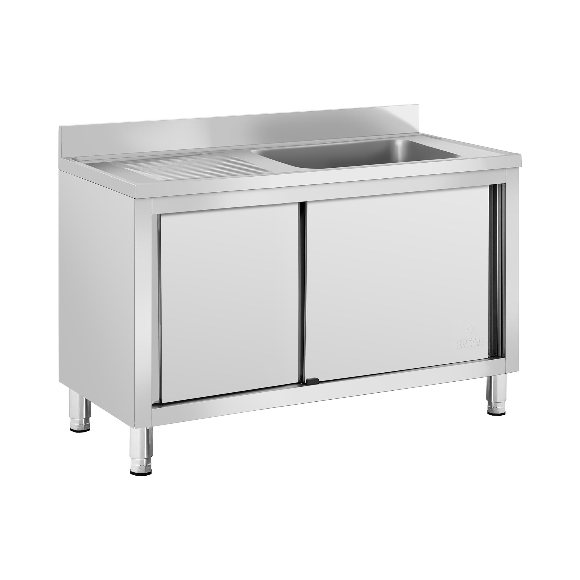 Royal Catering Wastafel kast - 1 Basin -  - Roestvrij staal - 500 x 400 x 260 mm