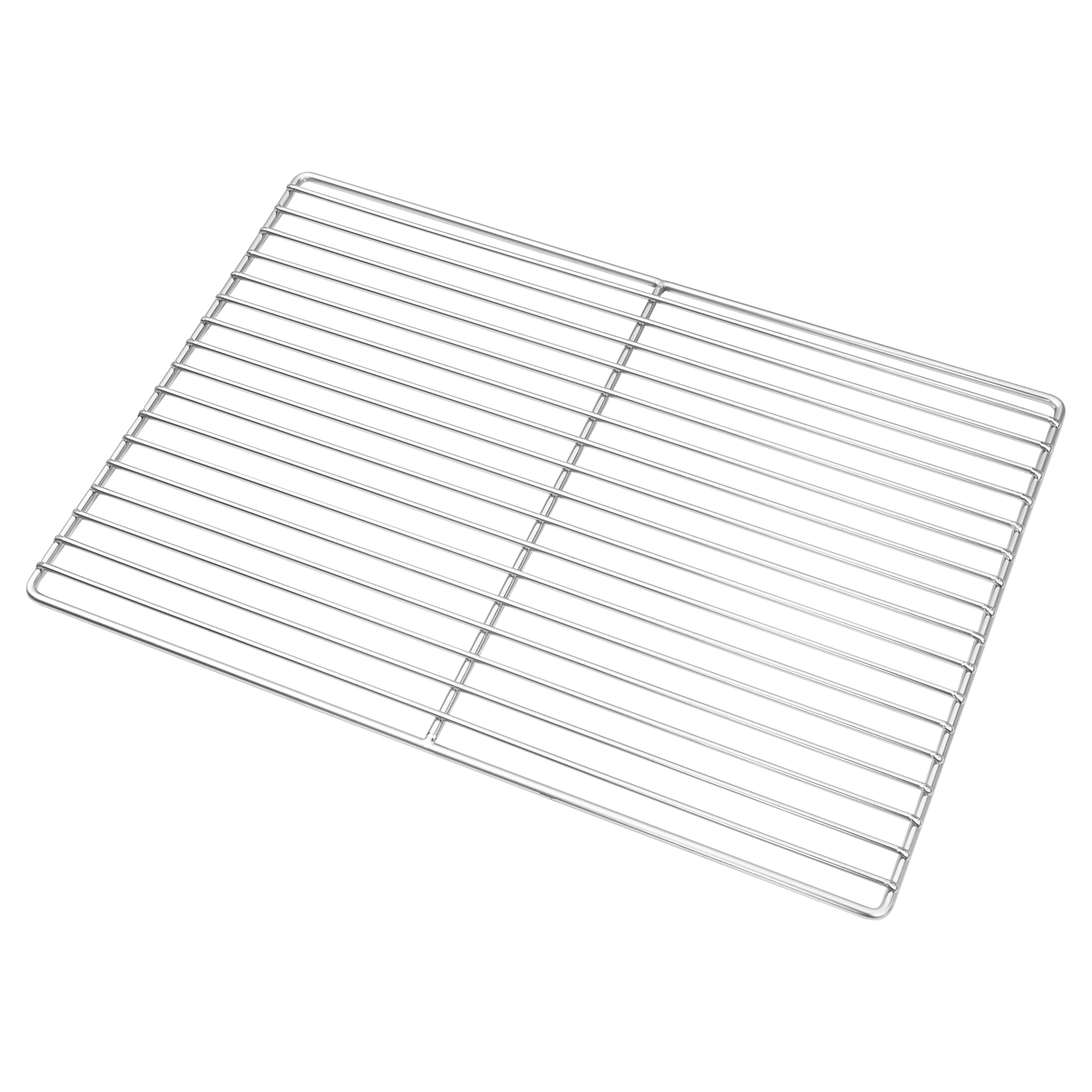 vidaXL BBQ Grillrooster met handvatten rechthoekig 47x32,5 cm 304 RVS