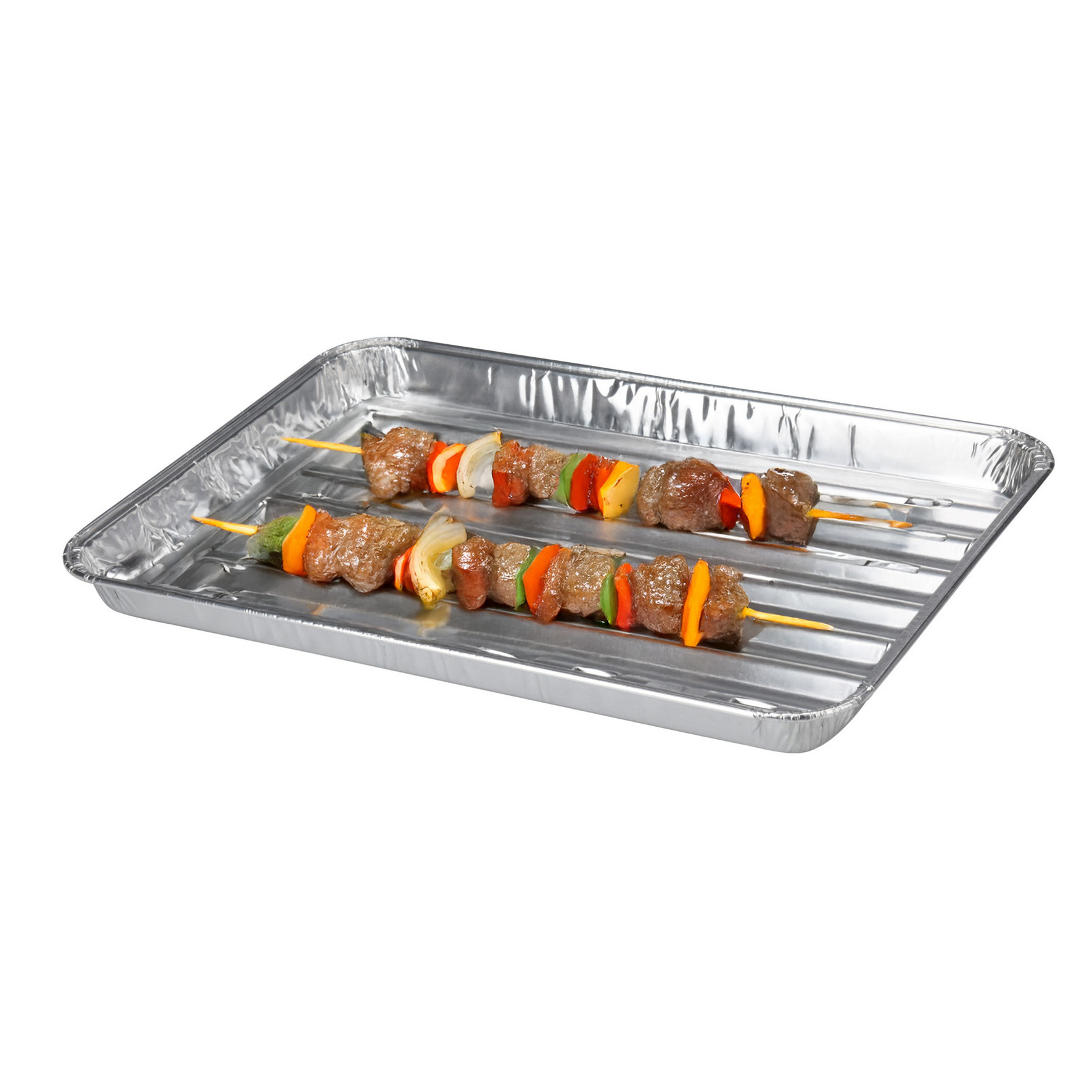 BBQ Collection barbecue grillschalen - Set van 5x stuks - x 32 cm - Vlees grillen - BBQ rooster -
