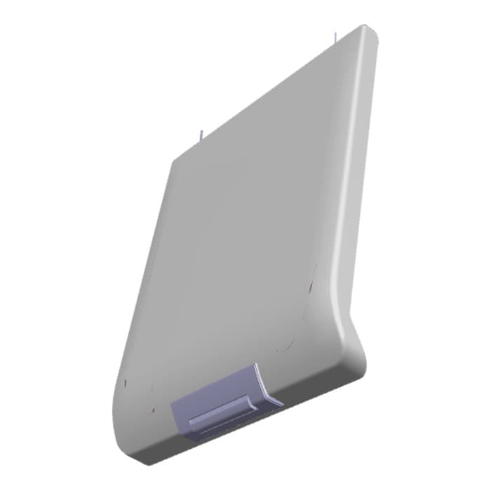 AEG deksel, kompleet, zilver 140228206102