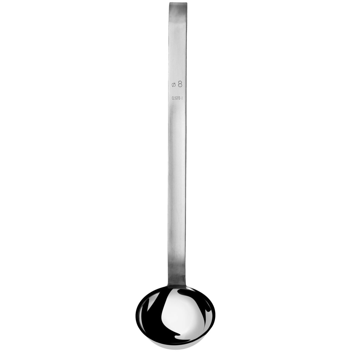 APS Opscheplepel Delhi; 125 ml, 8x38 cm (ØxL); zilver