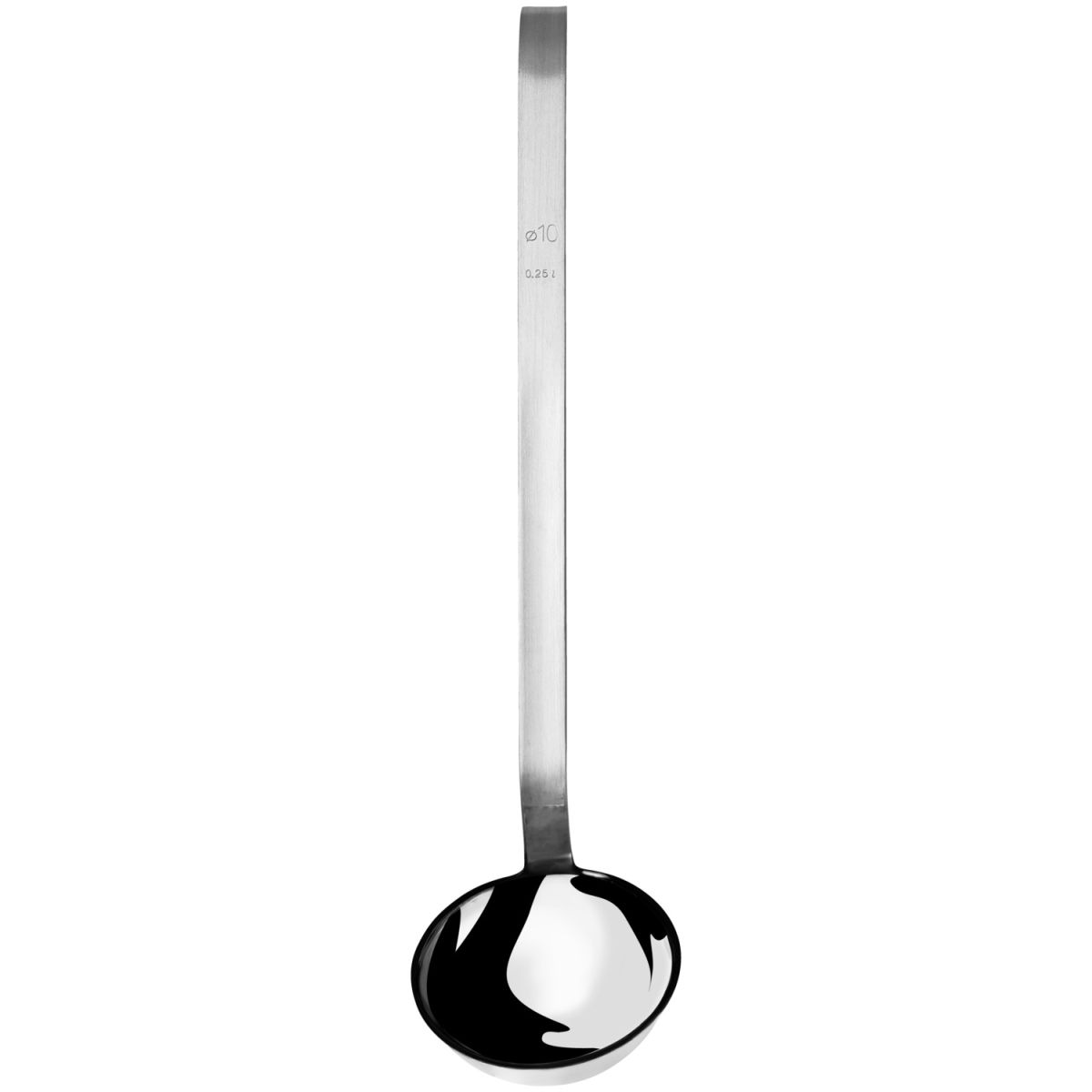 APS Opscheplepel Delhi; 250 ml, 10x42.5 cm (ØxL); zilver