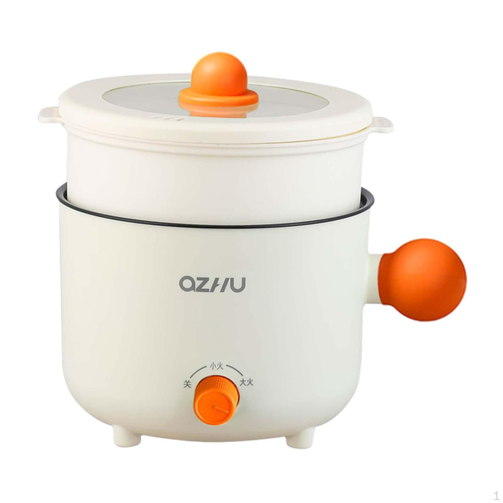 Toy Story Mini Pot Multifunctional 1.8L Electric Cooker for Dumpling Steak Noodles Green ball handle Orange ball handle
