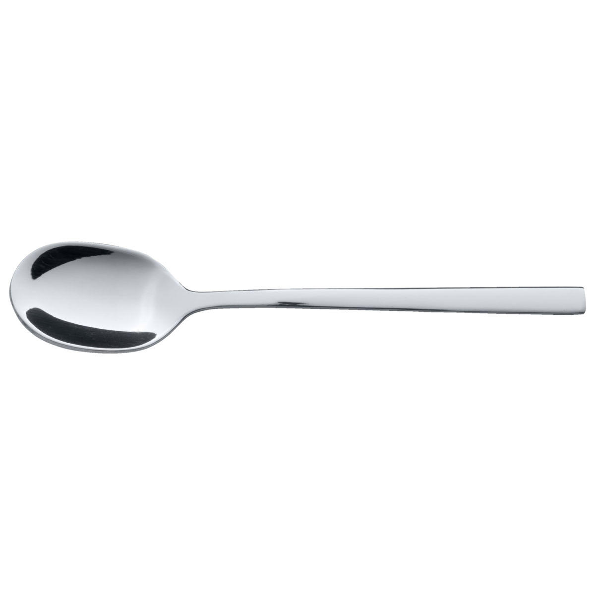 Vega Koffielepel Triest; 13 cm (L); zilver; 12 stuk / verpakking