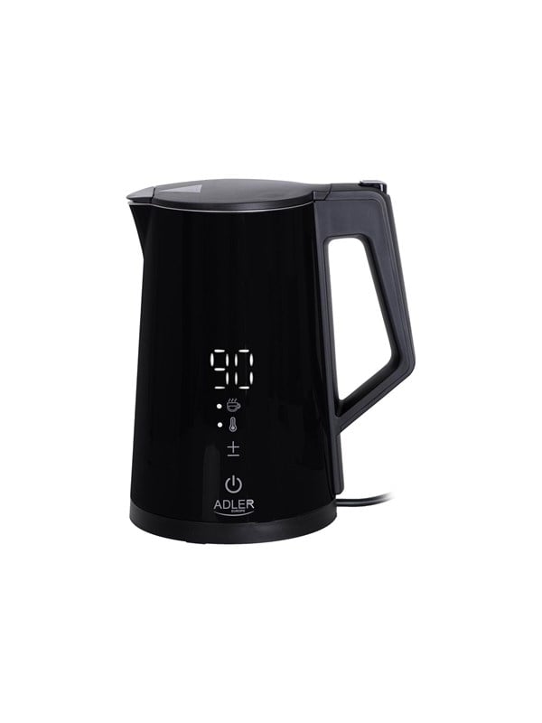 Adler Waterkoker AD 1345b - kettle - black - Zwart - 2200 W