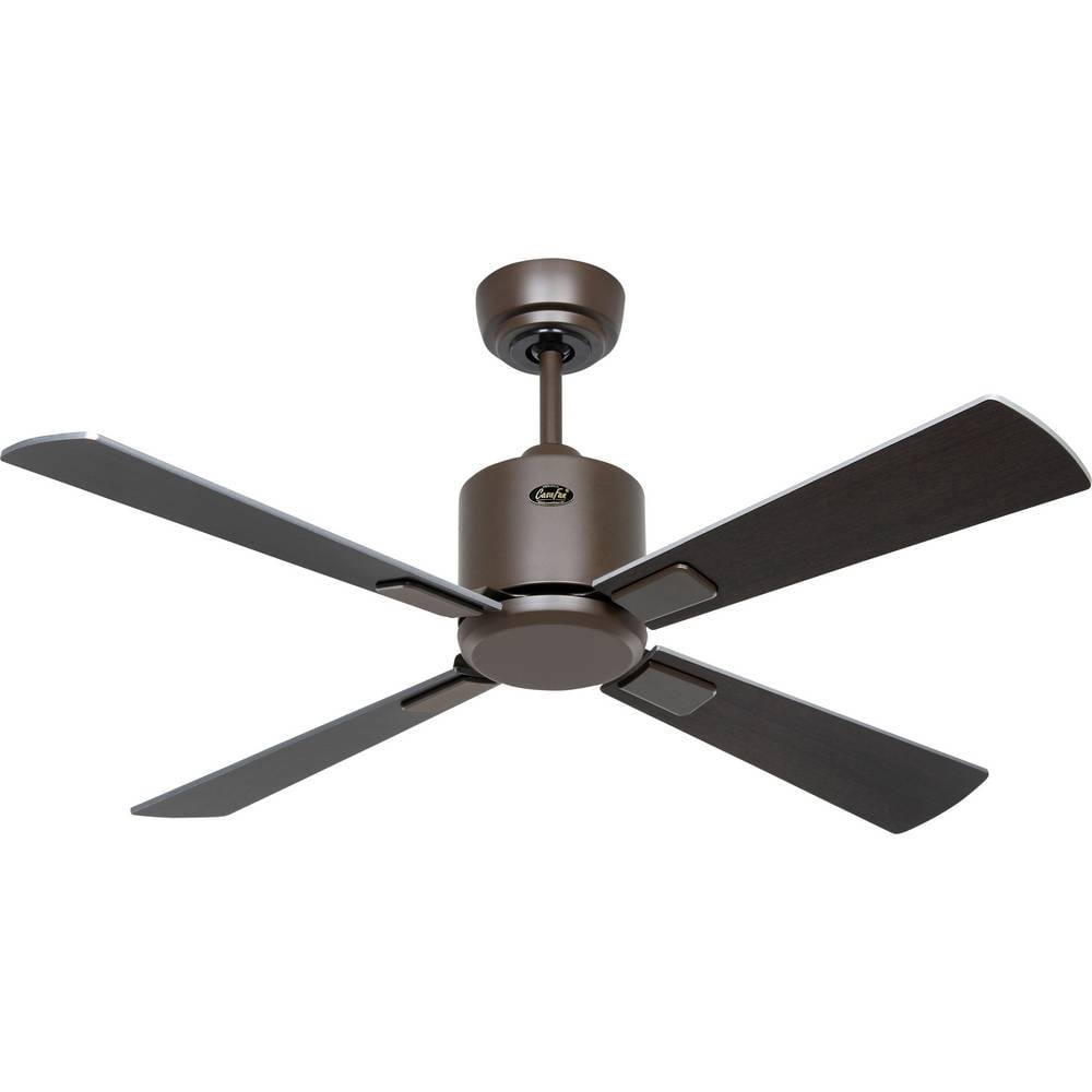 CasaFan ECO NEO III 103 BZ-WN/SI WiFi Flügel Wenge/silber Plafondventilator Brons Met afstandsbediening, Timer, Met wintermodus, Bediening via App