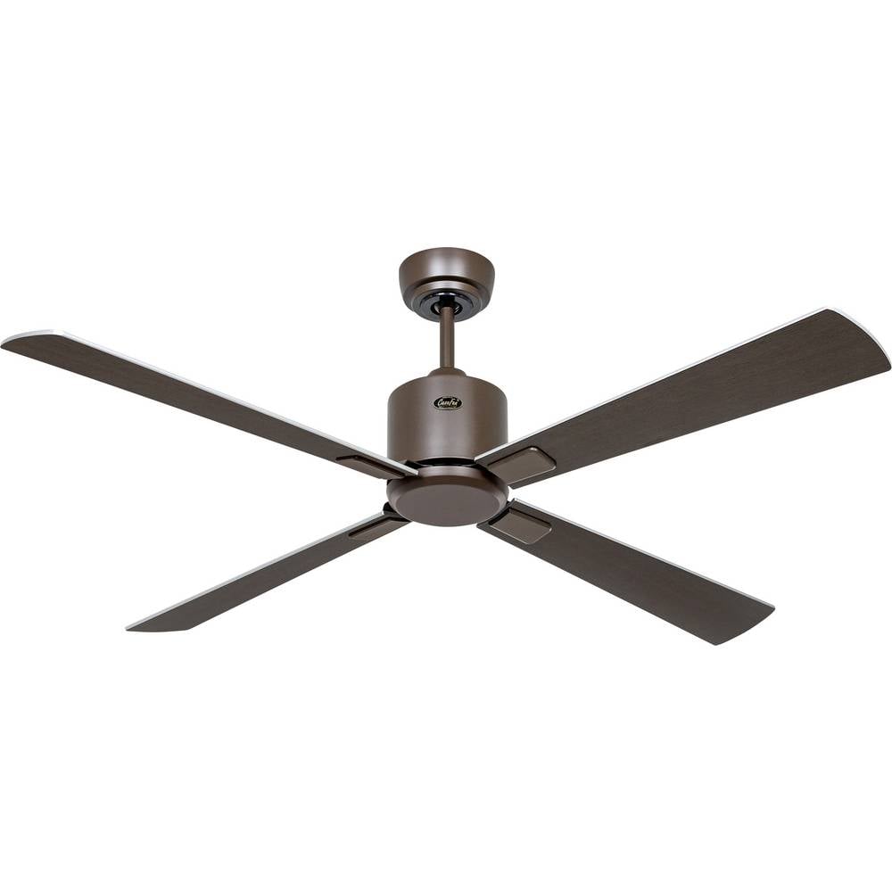CasaFan ECO NEO III 132 BZ-WN/SI WiFi Flügel Wenge/silber Plafondventilator Brons Met afstandsbediening, Timer, Met wintermodus, Bediening via App
