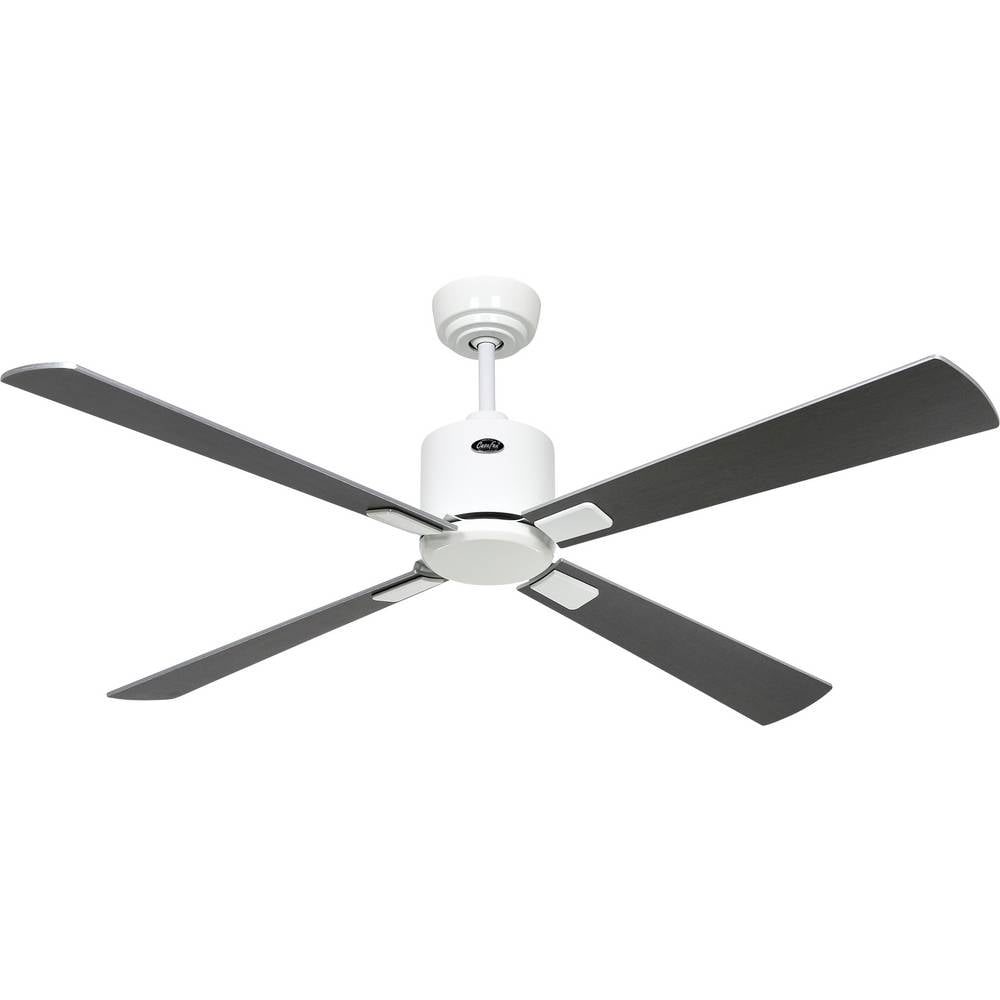 CasaFan ECO NEO III 132 WE-WN/SI WiFi Flügel Wenge/silber Plafondventilator Wit Met afstandsbediening, Timer, Met wintermodus, Bediening via App