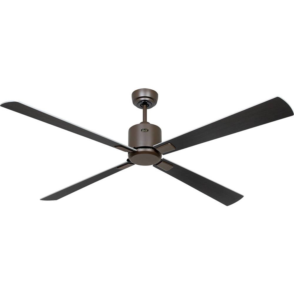 CasaFan ECO NEO III 152 BZ-WN/SI WiFi Flügel Wenge/silber Plafondventilator Brons Met afstandsbediening, Timer, Met wintermodus, Bediening via App