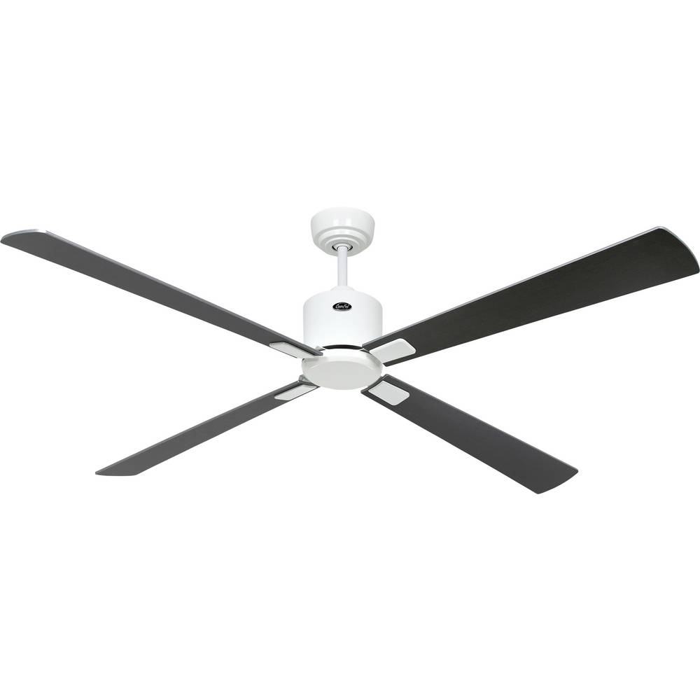 CasaFan ECO NEO III 152 WE-WN/SI WiFi Flügel Wenge/silber Plafondventilator Wit Met afstandsbediening, Timer, Met wintermodus, Bediening via App