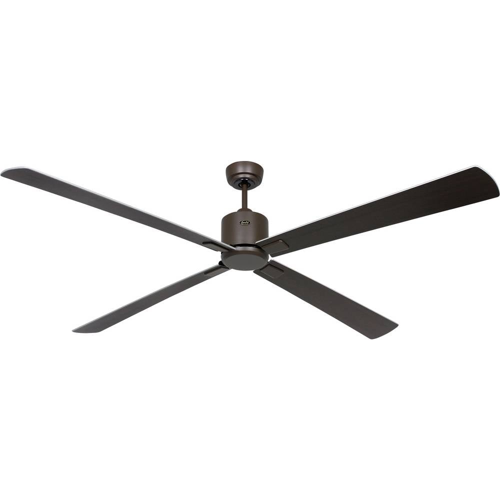CasaFan ECO NEO III 180-4 BZ-WN/SI WiFi Flügel Wenge/silber Plafondventilator Brons Met afstandsbediening, Timer, Met wintermodus, Bediening via App