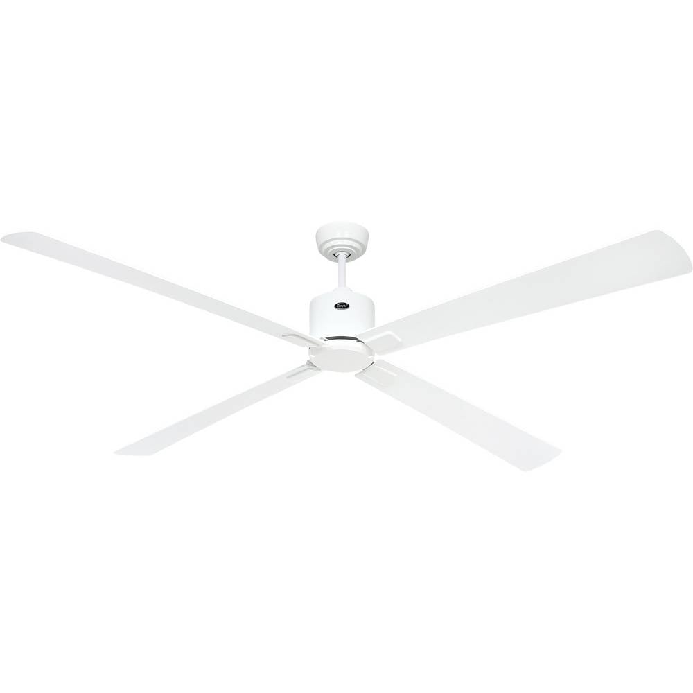 CasaFan ECO NEO III 180-4 WE-WE/LG WiFi Flügel Weiß/Lichtgrau Plafondventilator Wit Met afstandsbediening, Timer, Met wintermodus, Bediening via App