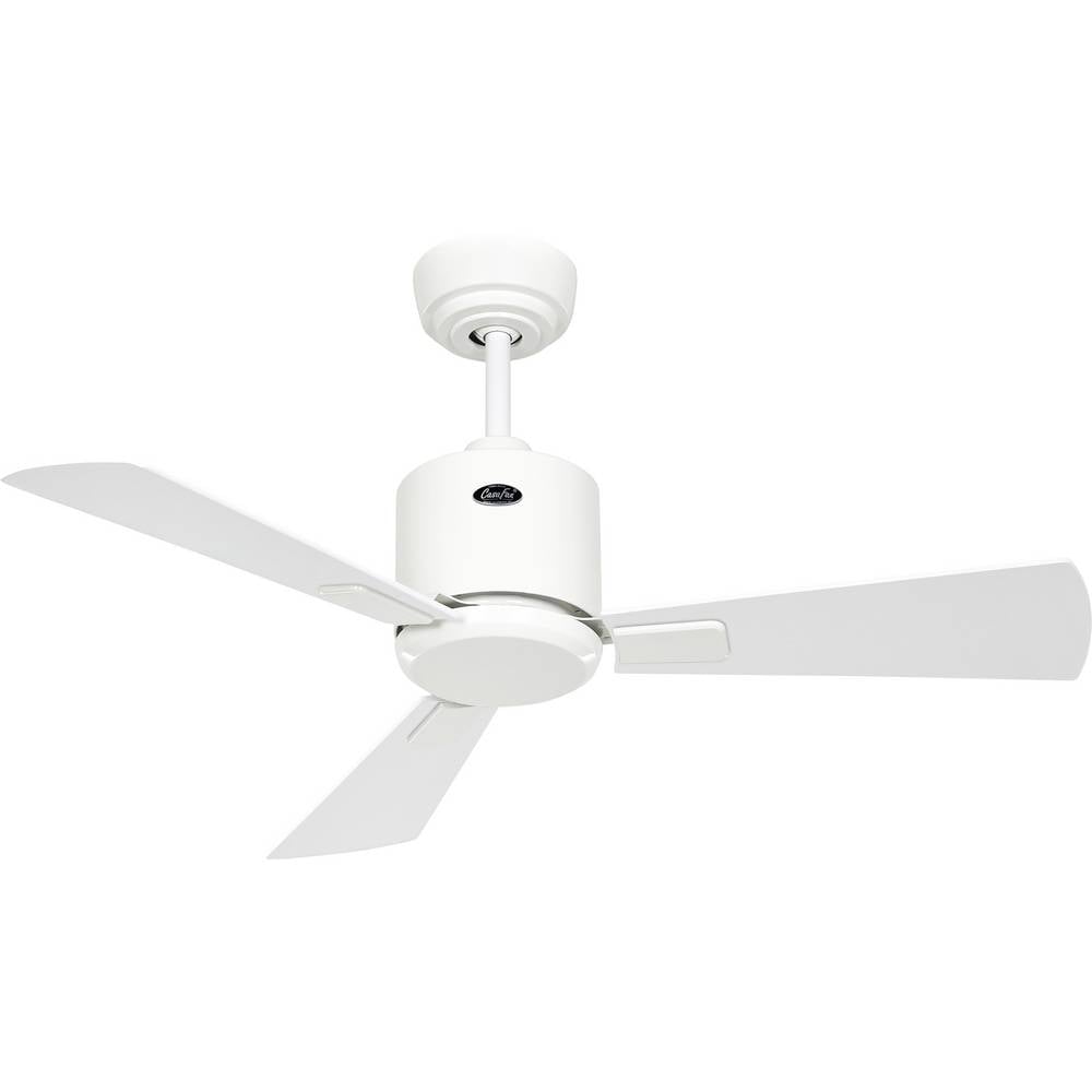 CasaFan ECO NEO III 92 WE-WE/LG WiFi Flügel Weiß/Lichtgrau Plafondventilator Wit Met afstandsbediening, Timer, Met wintermodus, Bediening via App