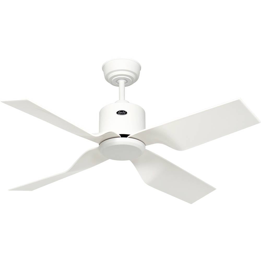 CasaFan ECO VENTOS IP44 102 WE-WE WiFi Flügel weiß Plafondventilator Wit Met afstandsbediening, Timer, Met wintermodus, Bediening via App