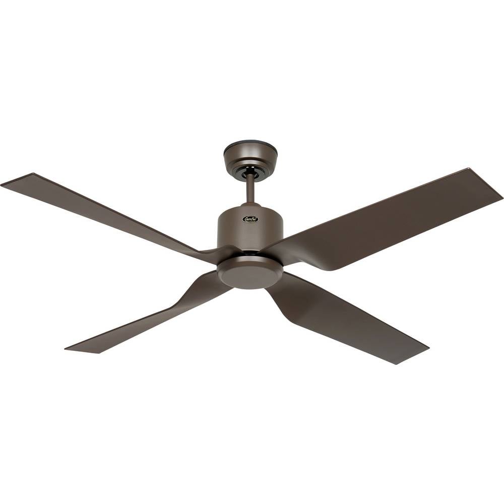 CasaFan ECO VENTOS IP44 132 BZ-BZ WiFi Flügel bronze Plafondventilator Brons Met afstandsbediening, Timer, Met wintermodus, Bediening via App