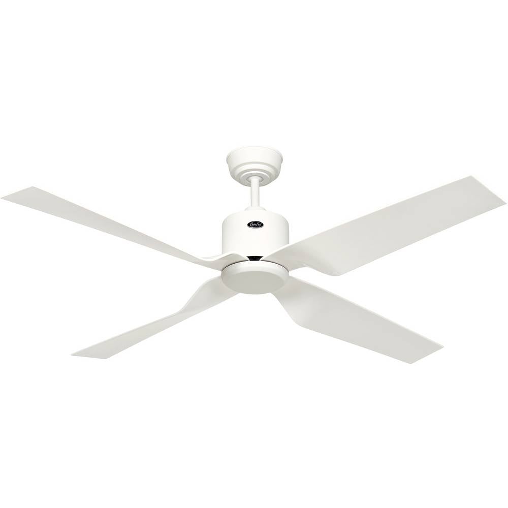 CasaFan ECO VENTOS IP44 132 WE-WE WiFi Flügel weiß Plafondventilator Wit Met afstandsbediening, Timer, Met wintermodus, Bediening via App