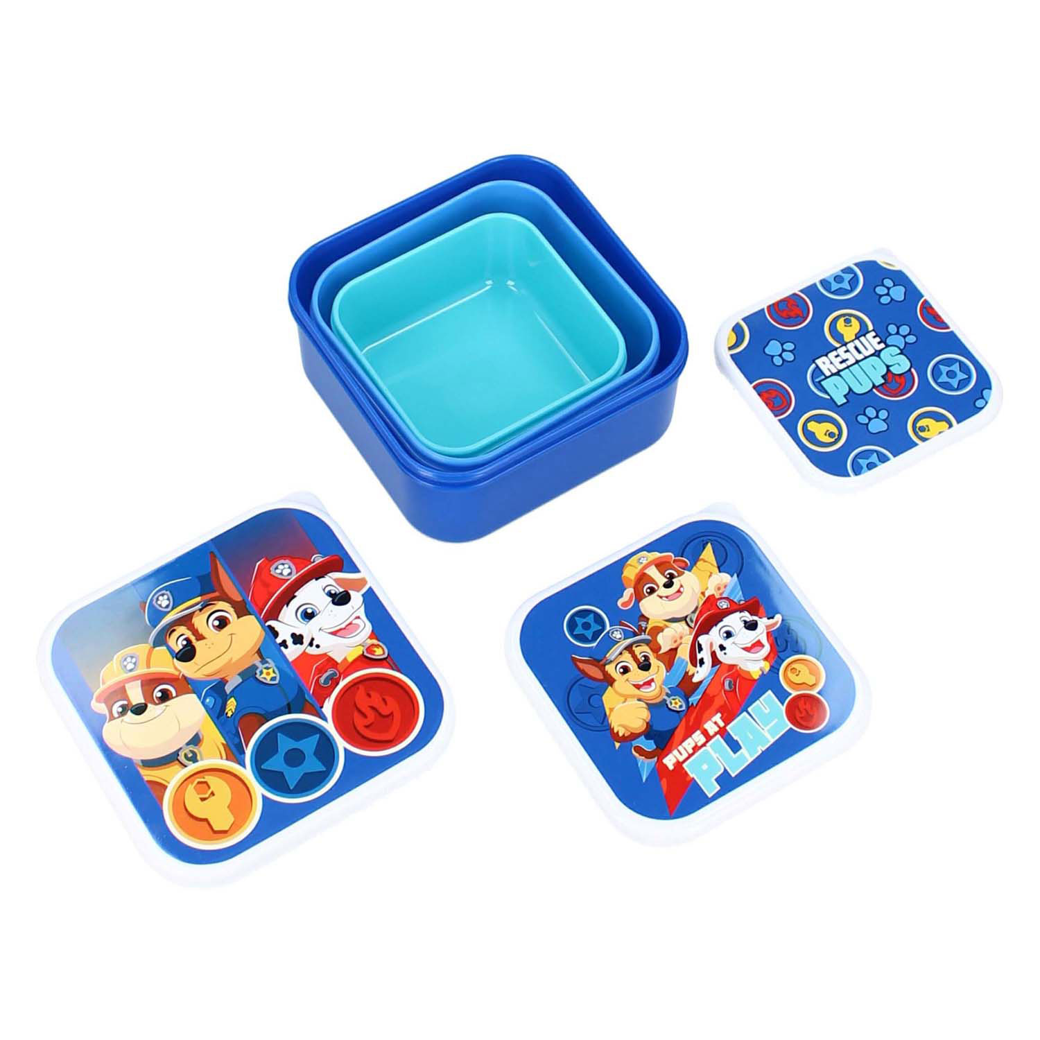 Vadobag Paw patrol broodtrommel 3-in-1 fresh bites
