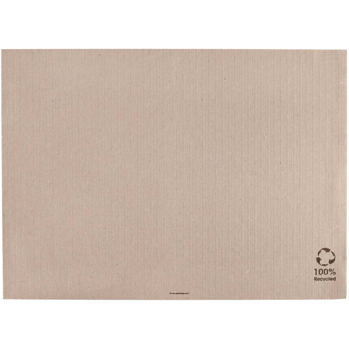 GARCIA DE POU Placemats Ecolabel; 31x43 cm (BxL); naturel; 500 stuk / verpakking