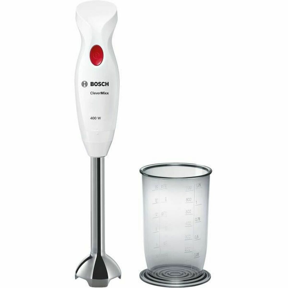 HomeTech Hand-held Blender BOSCH MSM24100  CleverMixx White 400 W