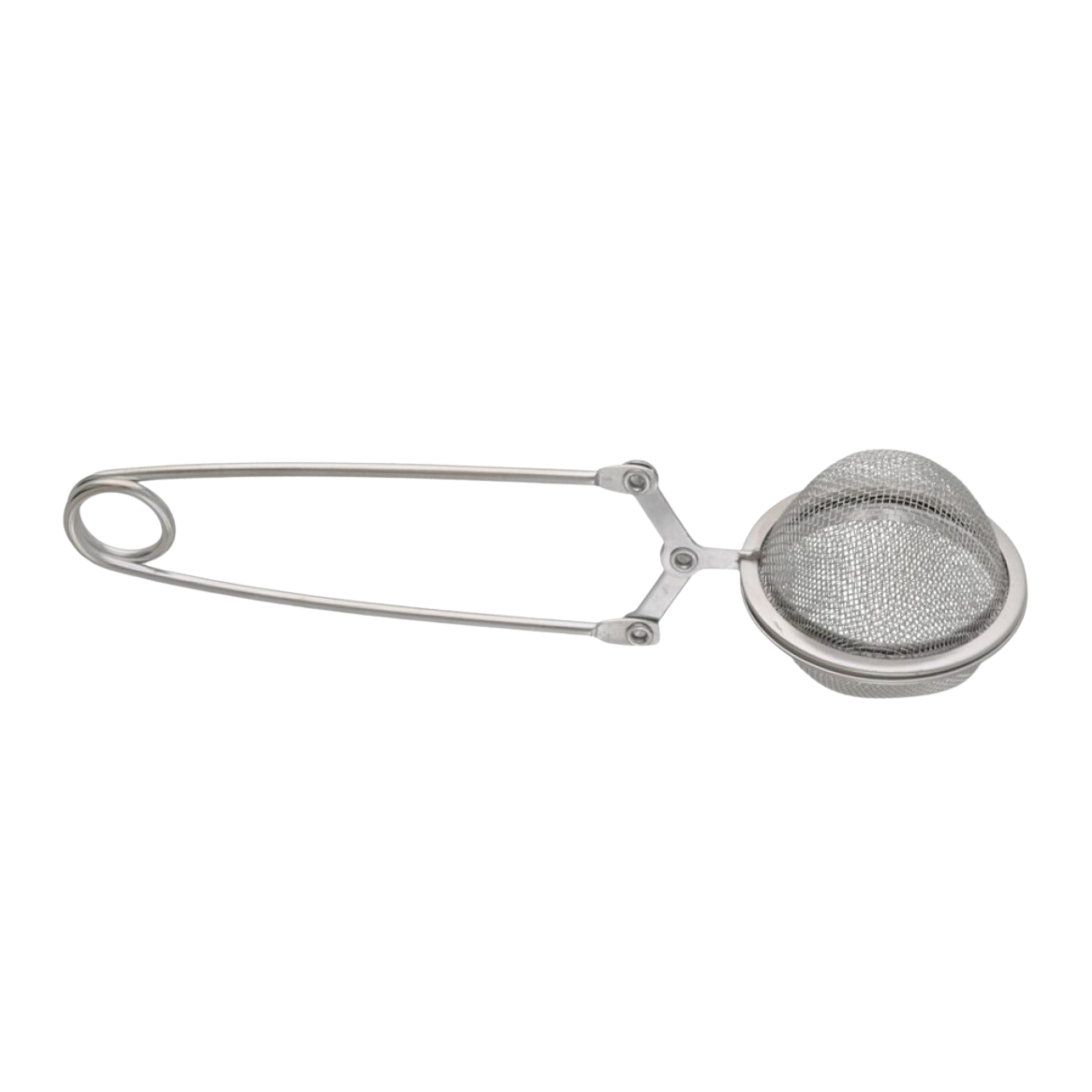 Gerimport Theefilter klem - RVS -zilver - D4 cm - theezeef - keukenaccessoires -