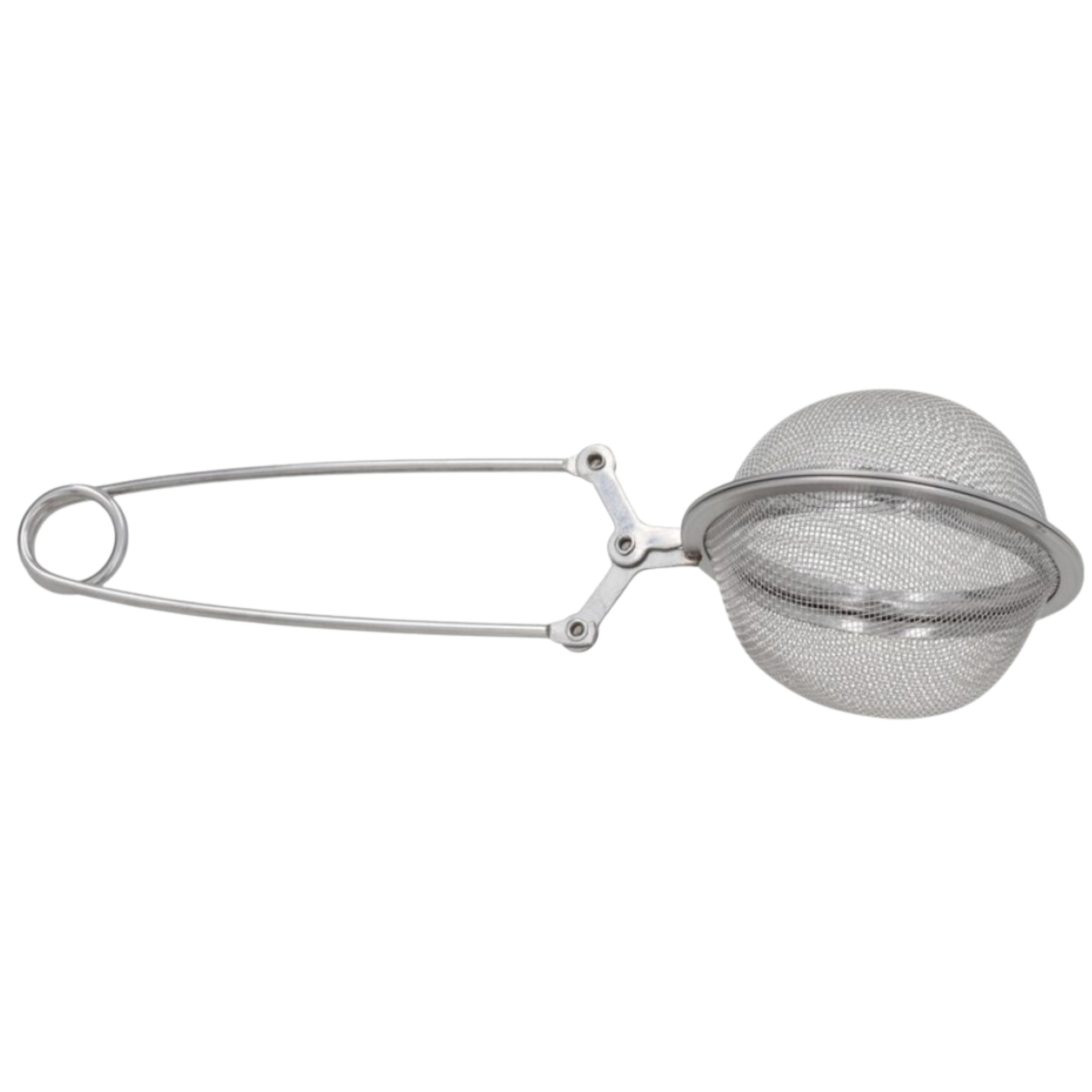 Gerimport Theefilter klem - RVS -zilver - D6.5 cm - theezeef - keukenaccessoires -