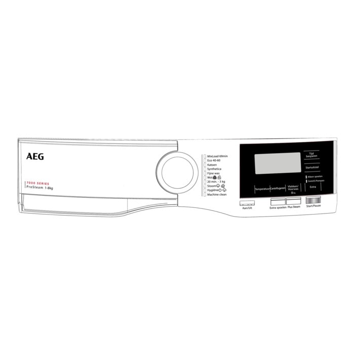 AEG controlepaneel, wit, , NL 140238918019