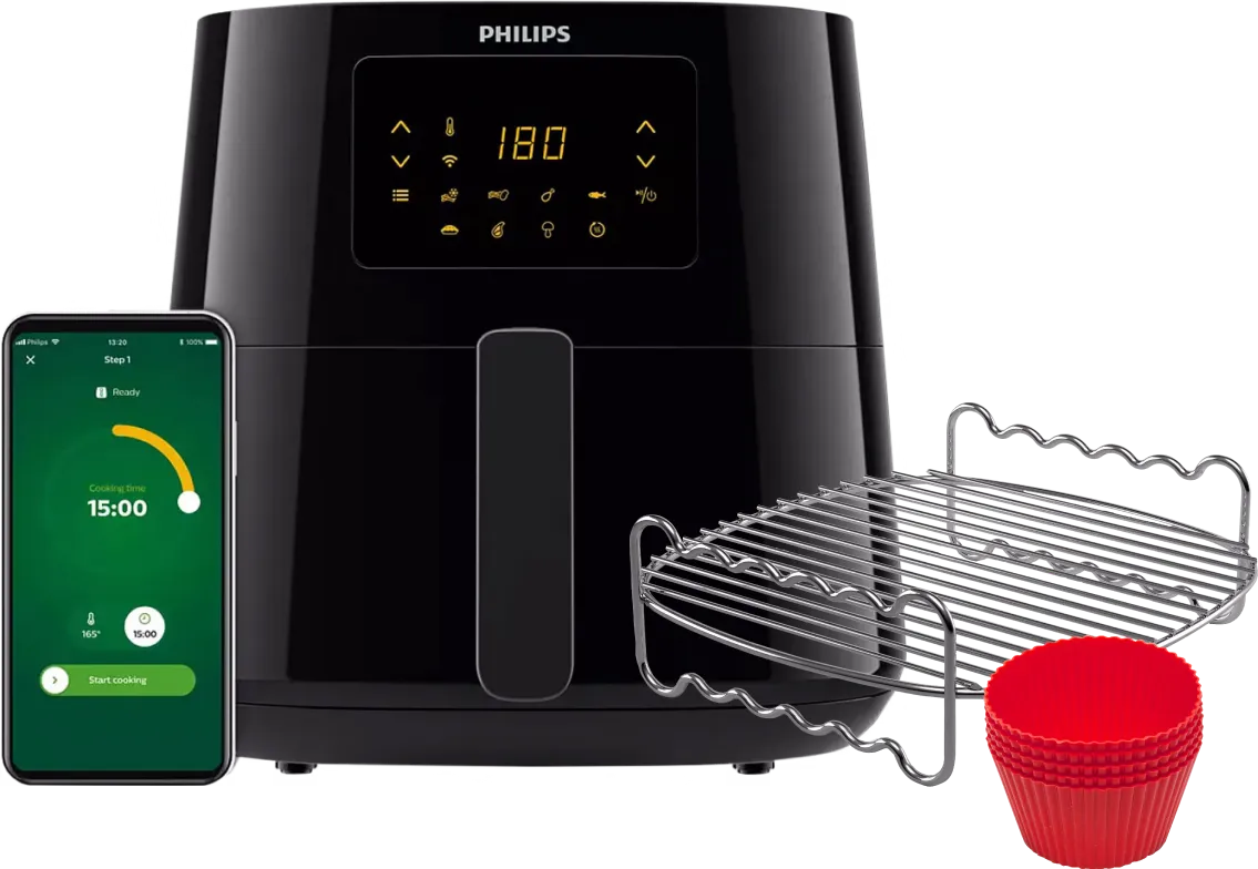 Philips Airfryer XL Connected HD9280/70 + Kookrek
