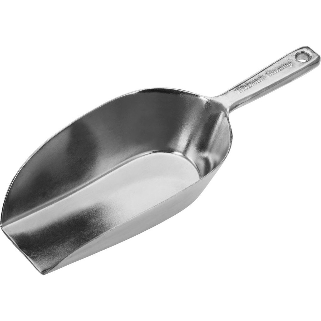 Westmark Keukenhulp voedsel doseer schep - aluminium - ml - 15 x 5 cm - opstaande rand -